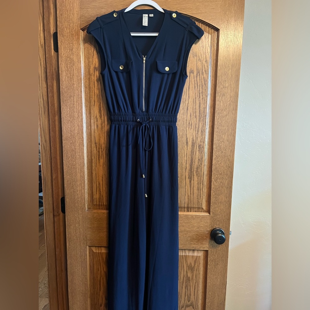 Navy Jumpsuit